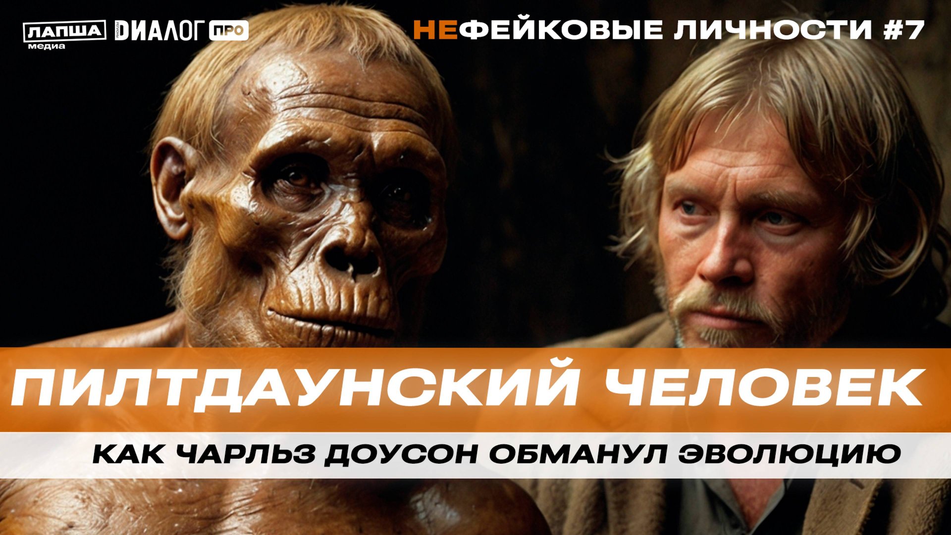 ПИЛТДАУНСКИЙ ЧЕЛОВЕК — ГЛАВНАЯ ПОДДЕЛКА В ИСТОРИИ АРХЕОЛОГИИ / НЕфейковые личности #7 смотреть онлайн