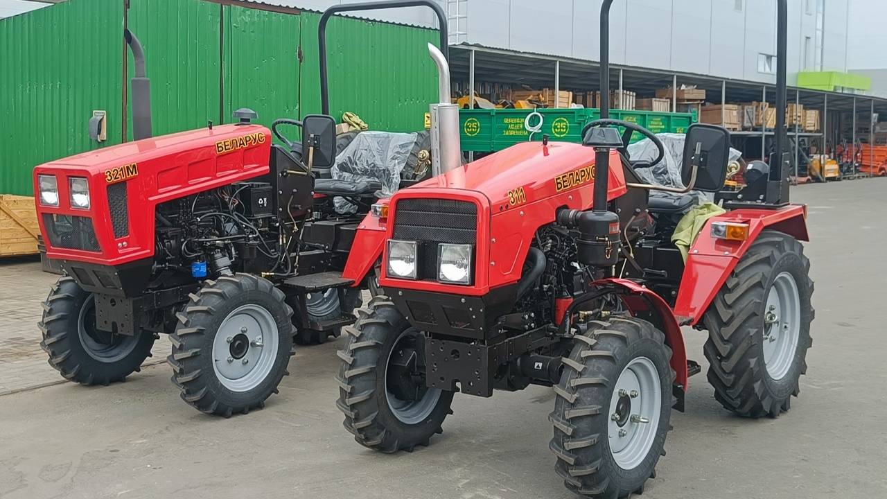 Минитрактор Мтз 311 VS  Мтз 321