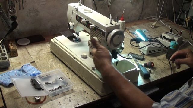 Швейная машина Elekta. Made in Japan___ смотреть онлайн