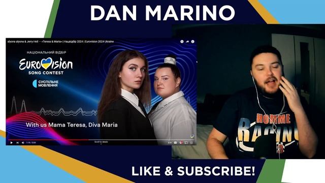 REACTION: Alyona Alyona and Jerry Heil "Teresa & Maria" (EUROVISION 2024 UKRAINE) смотреть онлайн