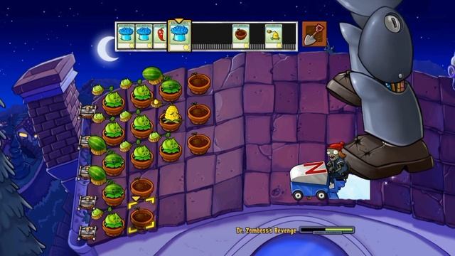 растения против зомби зомбосс Xbox 360
