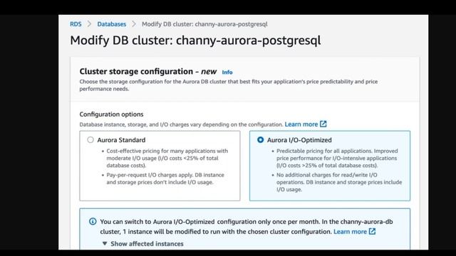 Aurora Standard or Aurora IO-Optimized смотреть онлайн