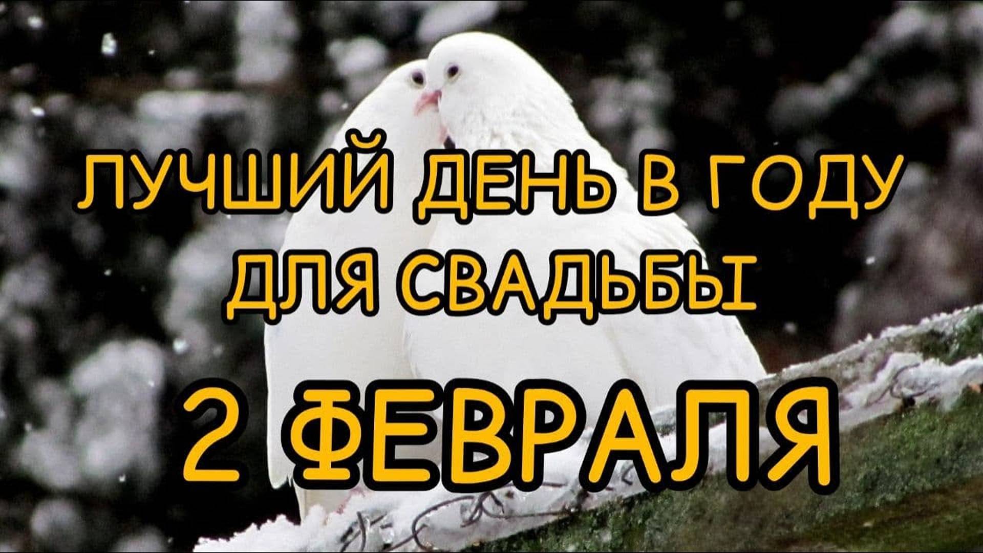 2 ФЕВРАЛЯ. Лучший день в году для свадьбы. Ефимов день. смотреть онлайн
