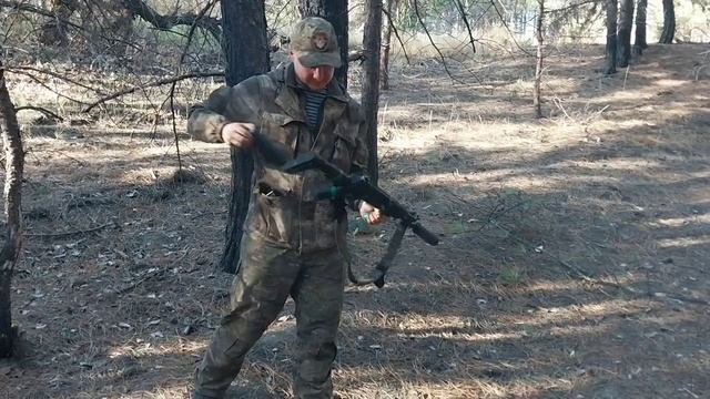 АК12 стрельба с глушителем и без.mp4