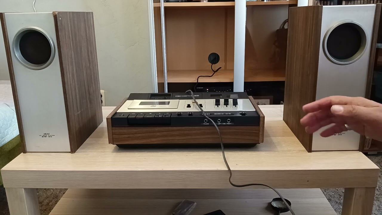AKAI GXC 36 + AKAI SW30 ROAD JET(1974 год) мини обзор и демонстрация работы аппарата от 26.06.2024