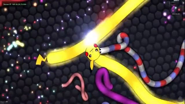 Slither.io | PIKA CHU!!!!! смотреть онлайн