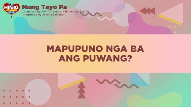 Janella Salvador - Nung Tayo Pa (Karaoke) смотреть онлайн