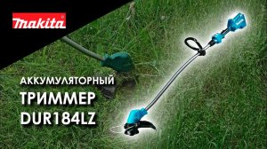 Makita DUR184LZ Аккумуляторный садовый триммер Makita | Обзор, комплектация, характеристики