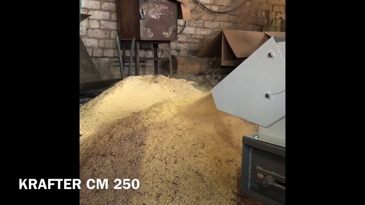 Измельчитель для опилок KRAFTER CM250 смотреть онлайн