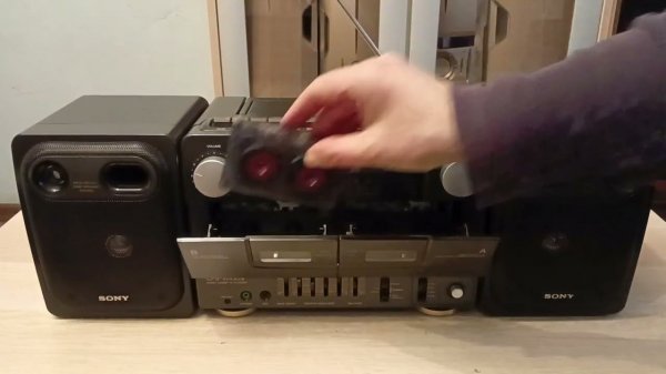 SONY CFS W430S мини-обзор и демонстрация работы аппарата от 27.01.2025.