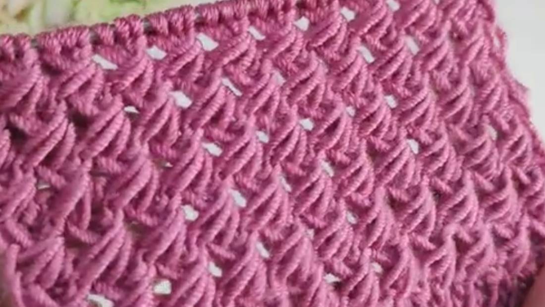 Ажурный узор спицами: свяжите ЧТО УГОДНО! 🧶От шали до детского пледа! Простой мастер-класс! смотреть онлайн