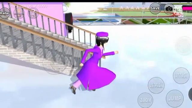 Review a new yandere simulator in sakura school simulator😳(I left my ID under the clip) смотреть онлайн