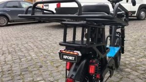 Электровелосипед Monster для доставки и доп отсек под аккумулятор от компании INFINITIJI.RU