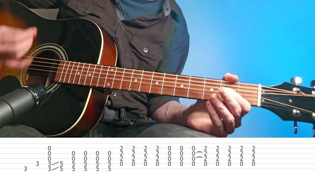 Вариант аккордов в строе DADGAD смотреть онлайн