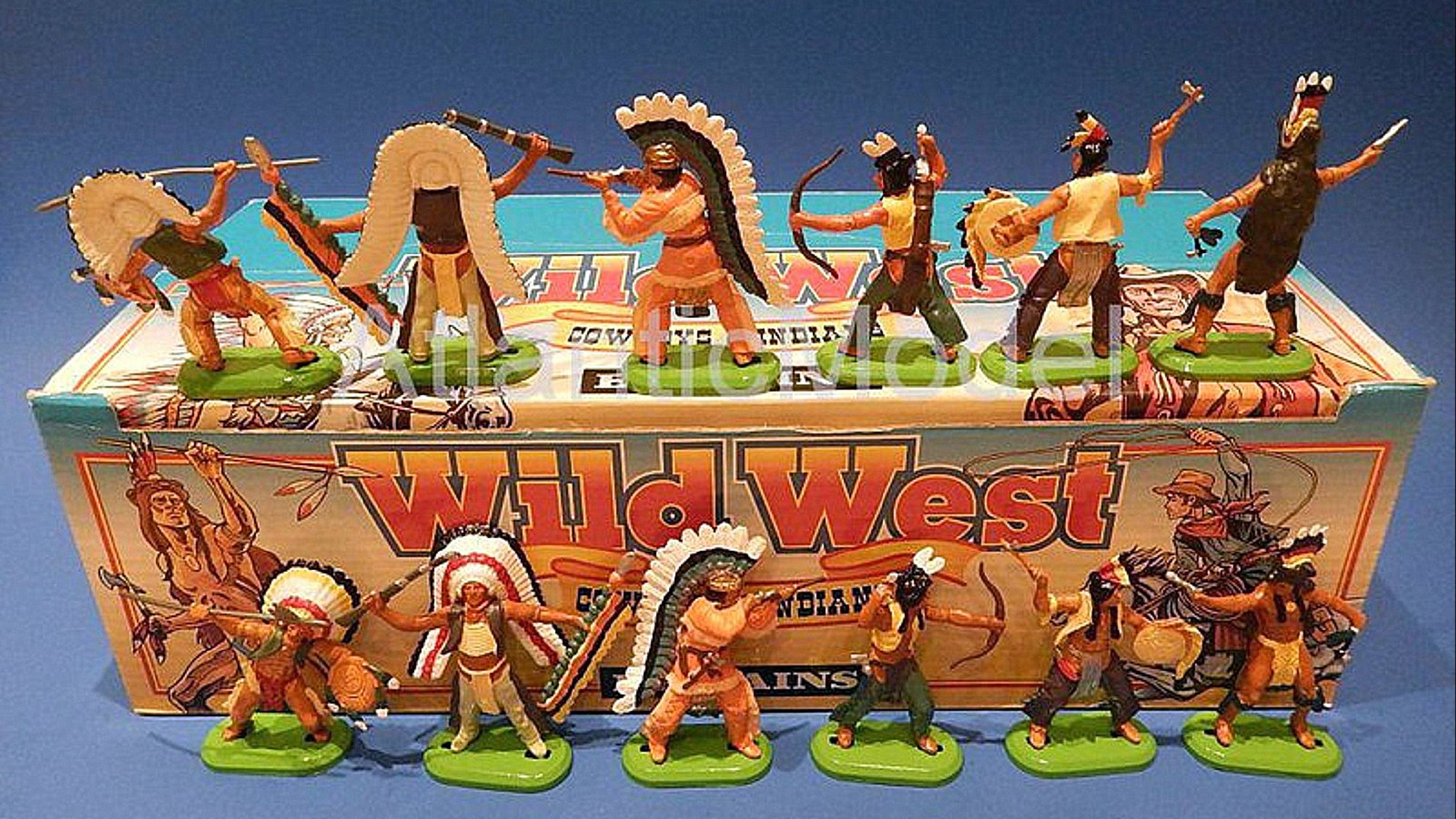 солдатики Britains Индейцы пешие Набор из 12 солдатиков в 6 позах 1971 год смотреть онлайн
