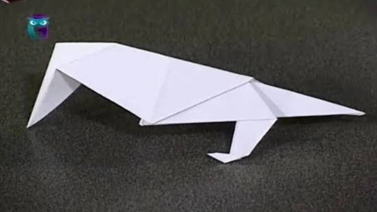 Оригами # 4. Бумажные птицы. Часть 2. Мастер класс