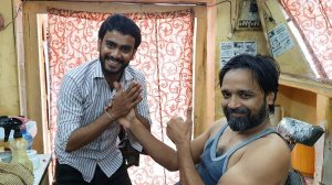 Baba Sen junior Cosmic head massage ｜ #IndianMassages