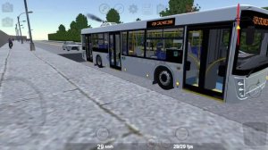 Поездка на автобусе МАЗ 203.047 с информатором. Proton bus simulator