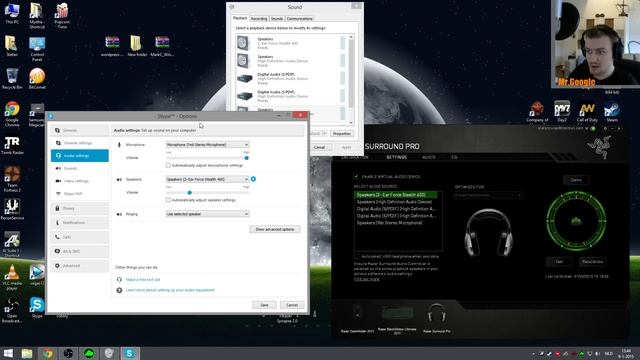 Separate Game audio from Skype & more, EASY [How To Tutorial] смотреть онлайн