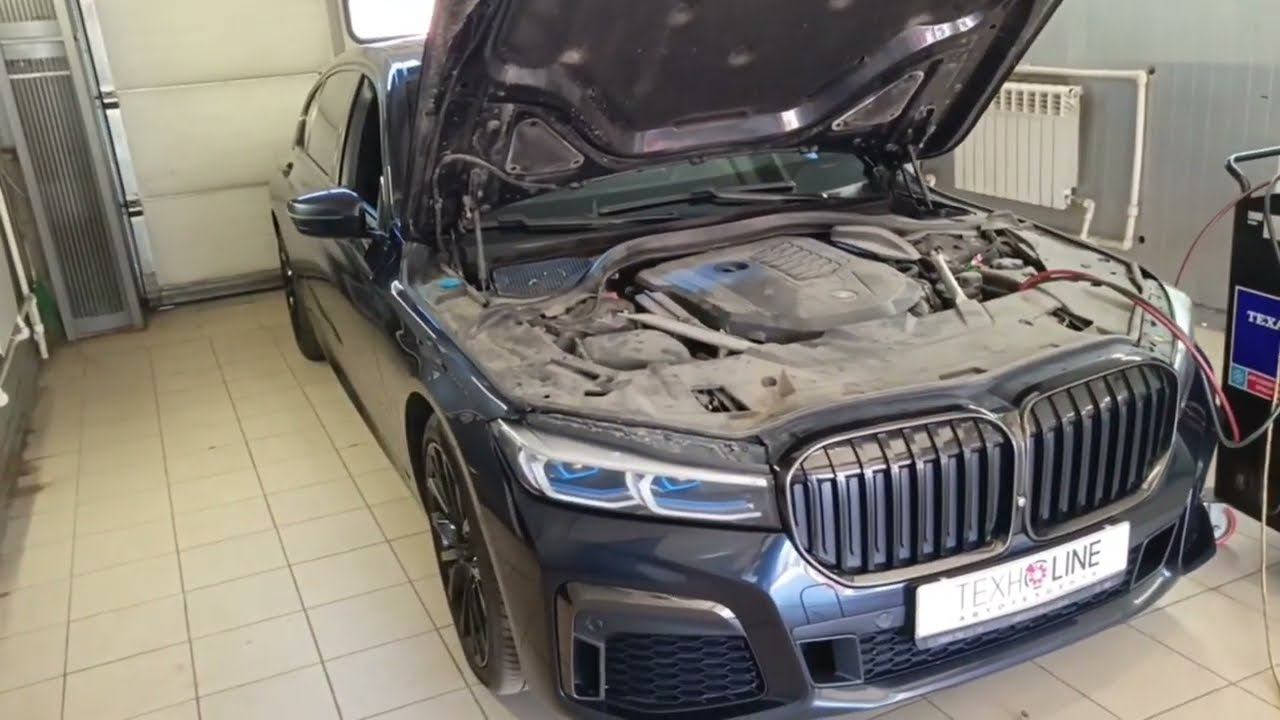 Заправка кондиционера BMW 740