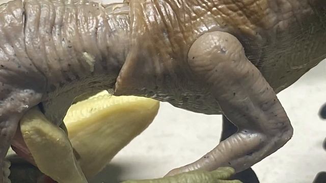 Velociraptor Vs Dilophosaurus (Jurassic Park Stop Motion)