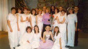 "Потерянный Рай" Джон Мильтон (Дипломный спектакль режиссёрского курса.) 2003 г