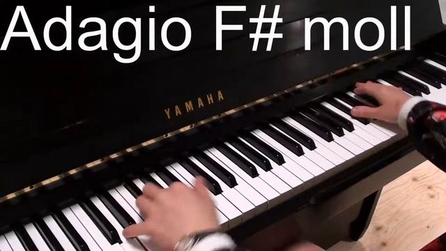 Adagio F# moll for the piano смотреть онлайн