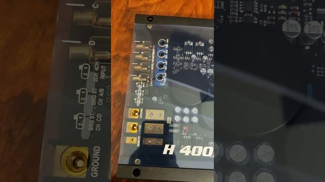 Helix A4 & HELIX H400 Stereo Amplifiers