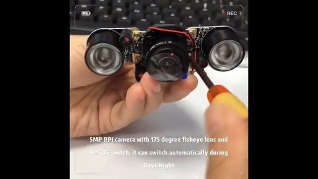 5MP Raspberry pi camera module with IR CUT Switch for Day&Night смотреть онлайн