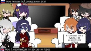 WIP 2 || Bsd react to dazai / ADA react to dazai || 🇵🇹 🇧🇷🇬🇧🇷🇺