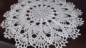 КРАСИВАЯ ПРОСТАЯ САЛФЕТКА КРЮЧКОМ!ПОДРОБНЫЙ МК.