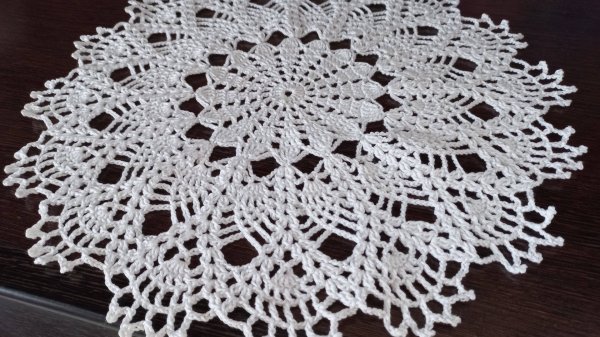 КРАСИВАЯ ПРОСТАЯ САЛФЕТКА КРЮЧКОМ!ПОДРОБНЫЙ МК.