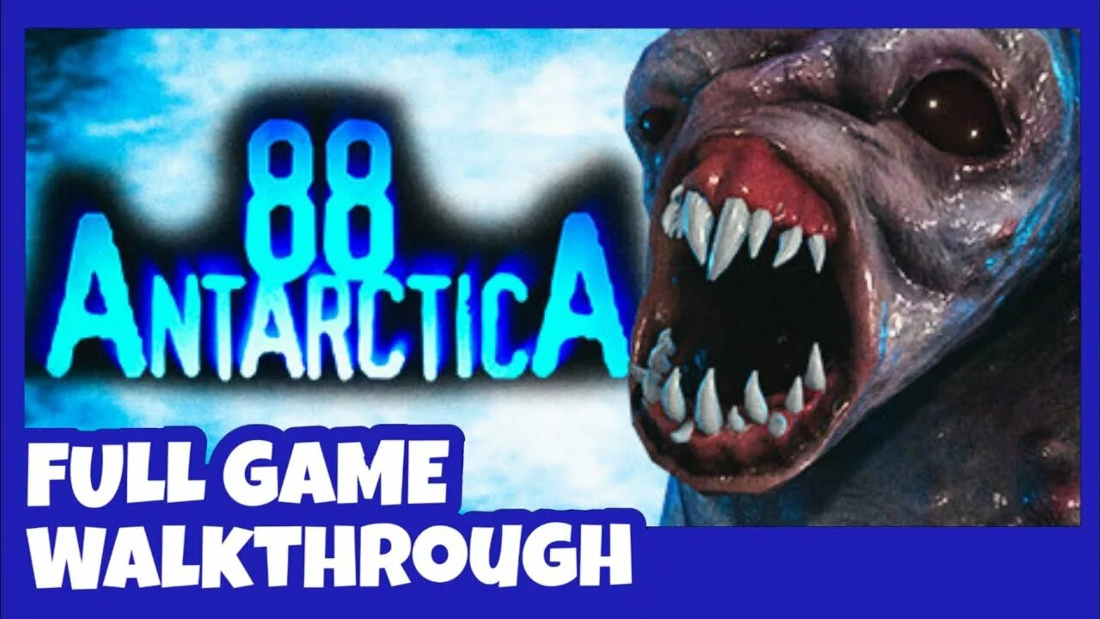 Антарктида88 прохождение игры ANTARCIICA88 пролог пещеры Хоррор прохождение 1серия