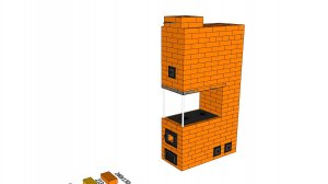 варочная печь 2 на 4.5 кирпича