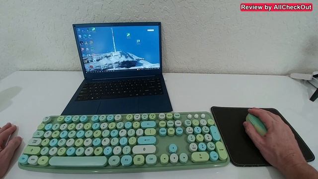 Mofii Sweet Wireless Keyboard And Mouse 104-Key Typewriter Retro Round Keycaps (Kootop) Review