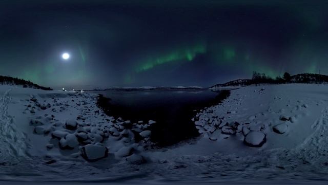 360° Aurora in real time смотреть онлайн