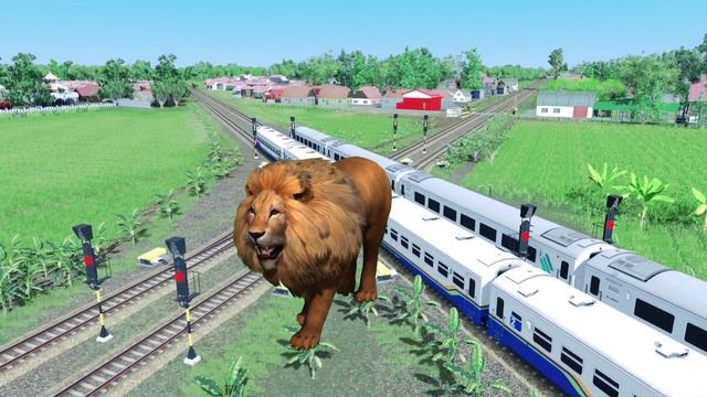March 20, 2022 Anaconda & Baby crying train | Stops the train | BeamNg. drive | Train simulator смотреть онлайн