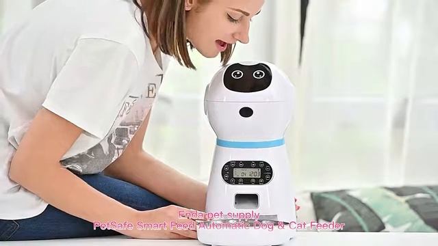 Hot Intelligent Robot: Automatic Dog Timing Feeder смотреть онлайн