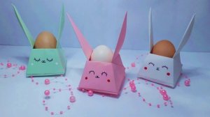 Оригами на Пасху | Корзинки из бумаги | Оригами Пасха | Зайчики на Пасху |