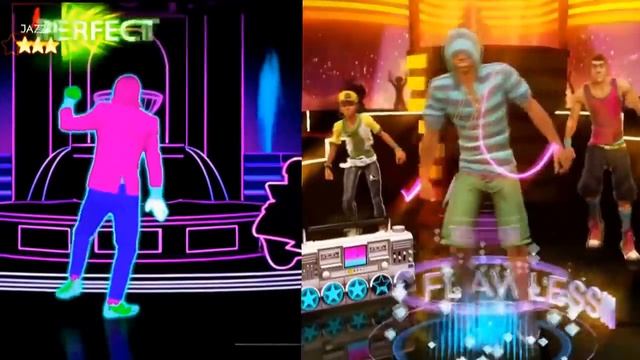 Just Dance 4 vs Dance Central - We No Speak Americano [1K Sub special] смотреть онлайн