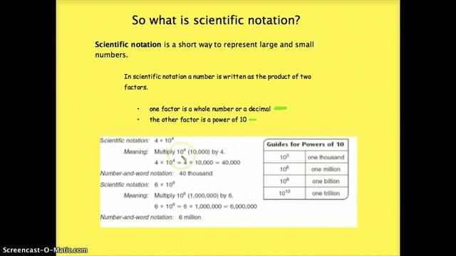 7-3 Scientific Notation смотреть онлайн