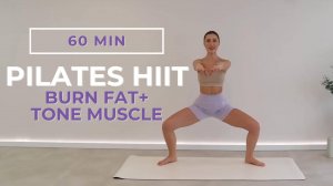 Часовая тренировка на все тело | Пилатес для девушек на все группы мышц | Жиросжигающая тренировка