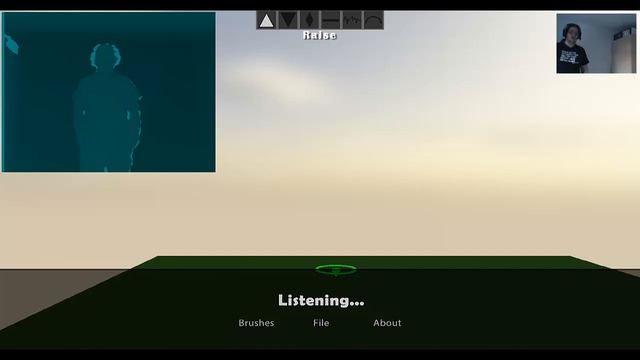 VisCraft - Kinect Powered Terrain Editing смотреть онлайн