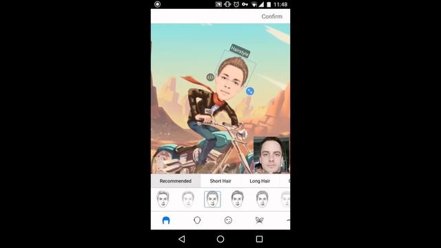 MomentCam - How to create a Caricature (Android) смотреть онлайн