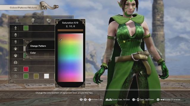 SOULCALIBUR Ⅵ- Nissa Revane, MTG Character Creation