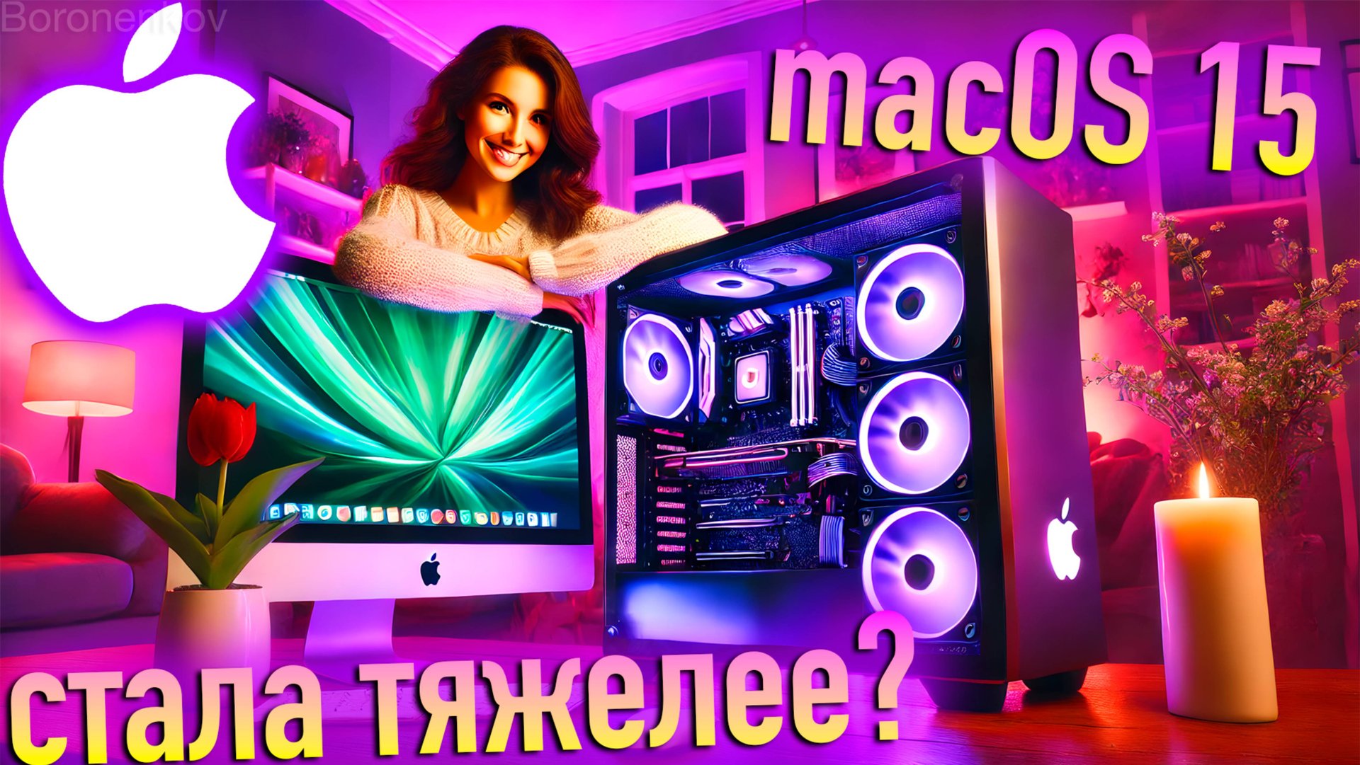 MACOS 15 СТАЛА УСТАНАВЛИВАТЬСЯ ДОЛЬШЕ! ТЕНДЕНЦИЯ УТЯЖЕЛЕНИЯ НОВЫХ MACOS! — ALEXEY BORONENKOV | 4K смотреть онлайн
