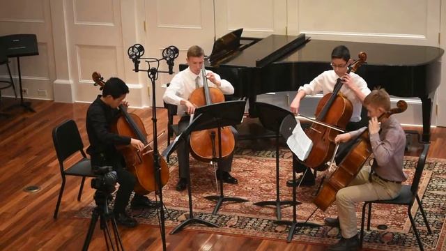 First Cello Quartet, op. 585 (premiere) by John McDonald смотреть онлайн