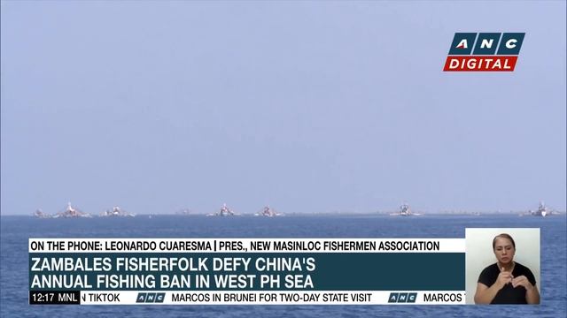 Zambales fisherfolk to defy China's fishing ban: 'Hindi tayo papa-bully sa kanila' | ANC смотреть онлайн