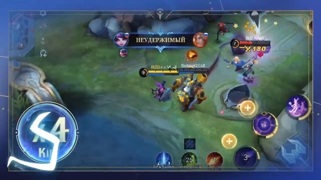 лучшие моменты на Лилии легендаV. Лилька имба. Mobile legends bang band. mlbb смотреть онлайн