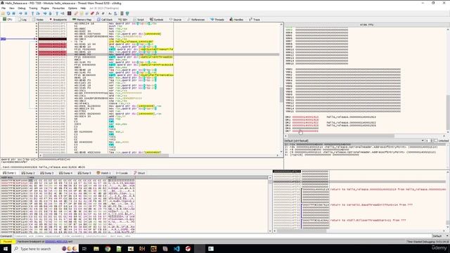 10. Debugging basics with x64dbg 6. Lab x64dbg 4 Hardware breakpoints смотреть онлайн